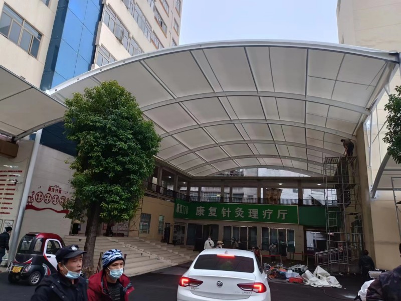 2026汕头推拉棚膜结构一体化厂家，厂区、园区停车棚工程承接